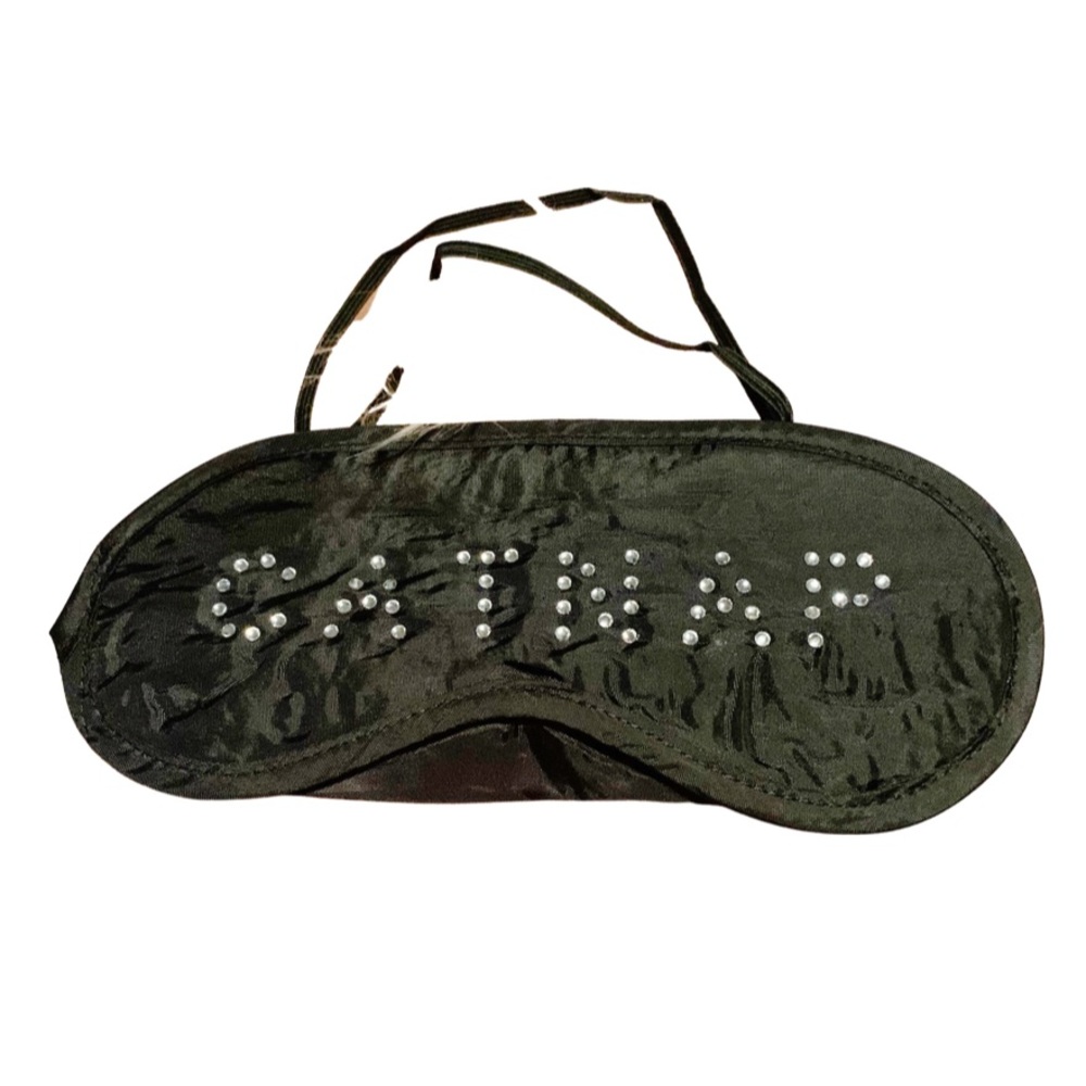CATNAP Rhinestone Sleep Mask - Picture 4 of 4